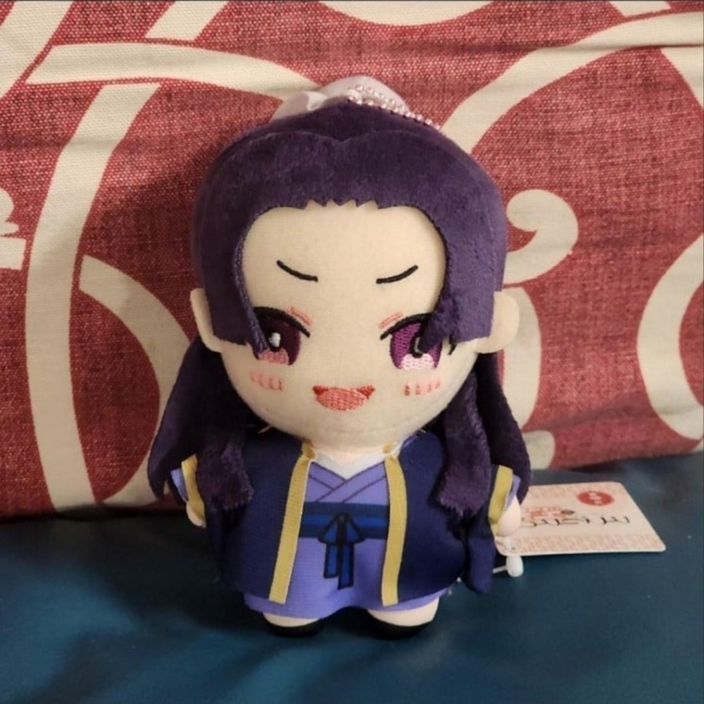 The Apothecary Diaries Jinshi Mini Plush Keychain Bag Chain Sega Furyu Round One